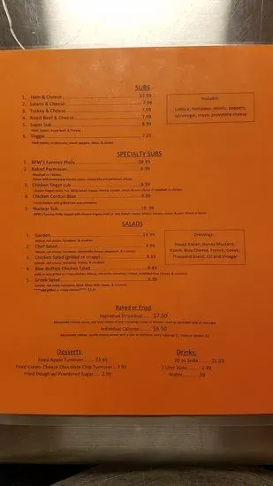 Menu 6