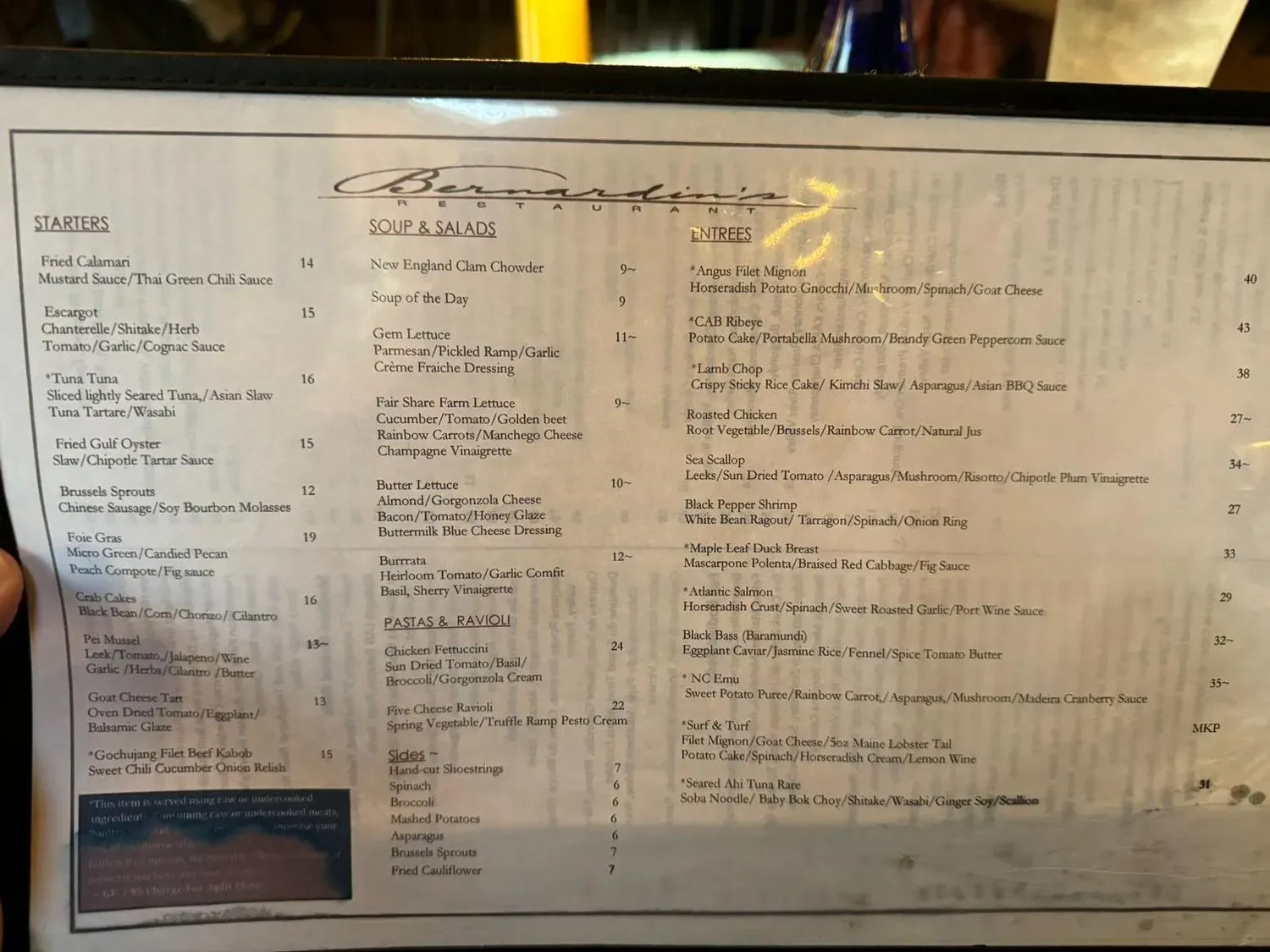 Menu 4