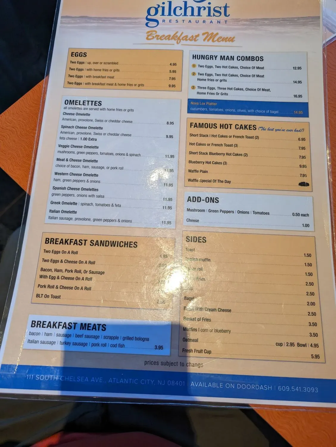 Menu 6