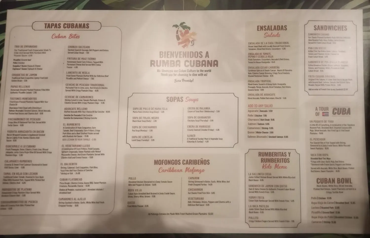 Menu 4