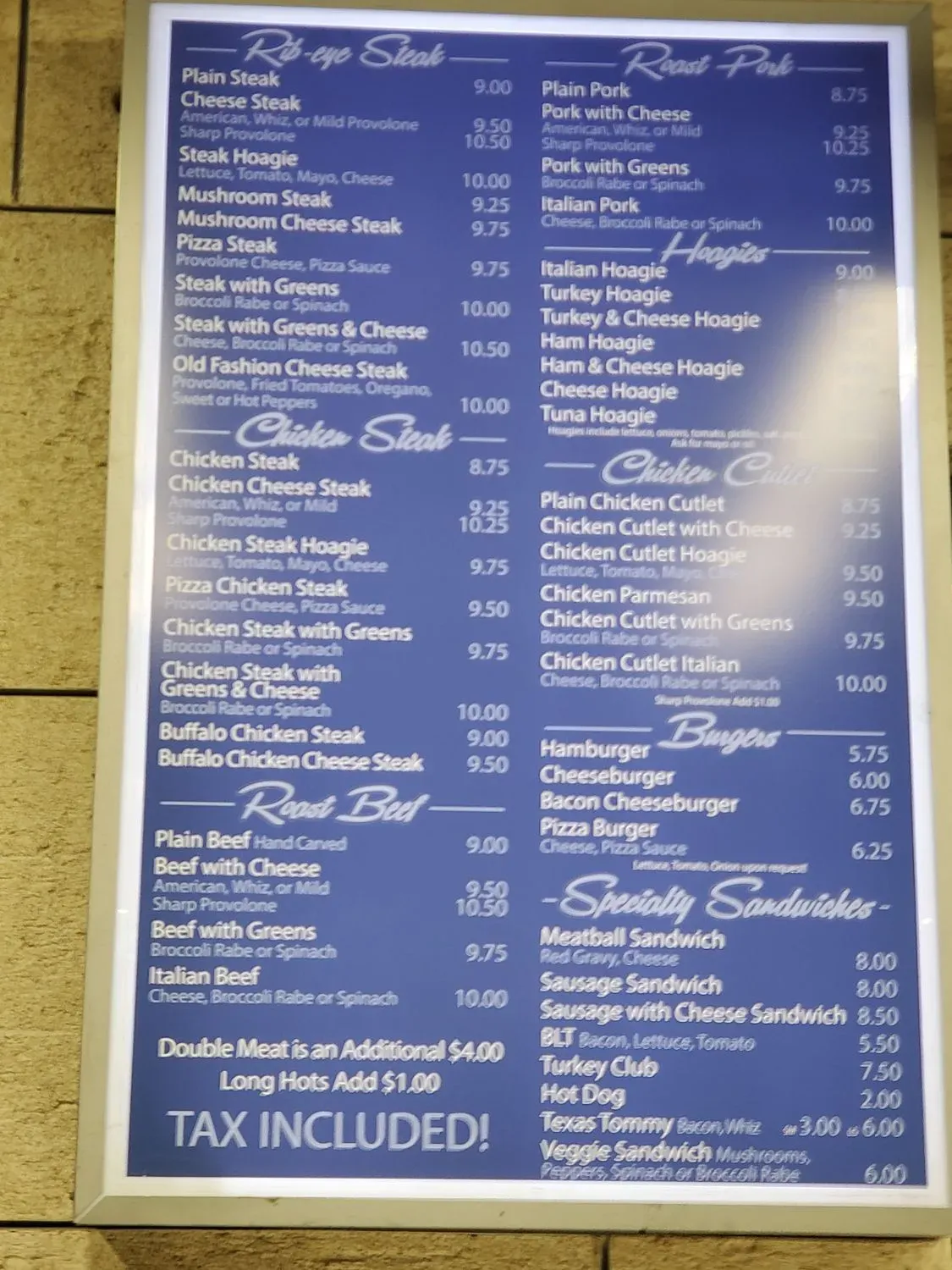 Menu 6