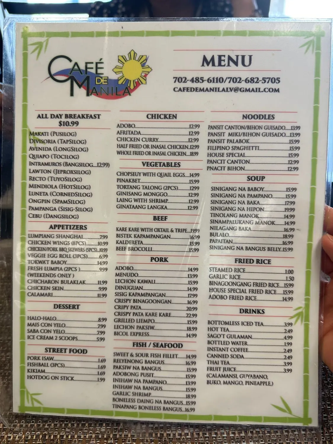 Menu 6