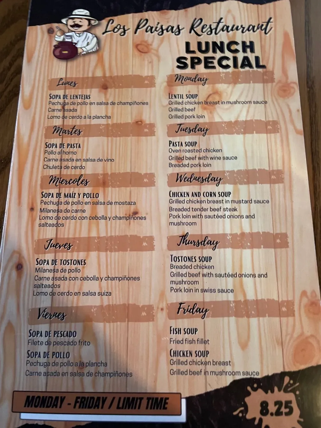 Menu 4