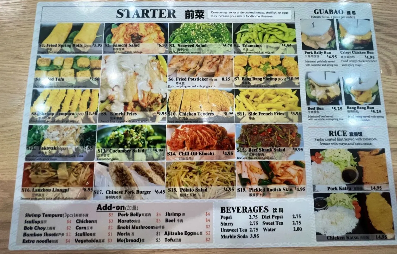 Menu 4