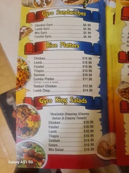 Menu 6