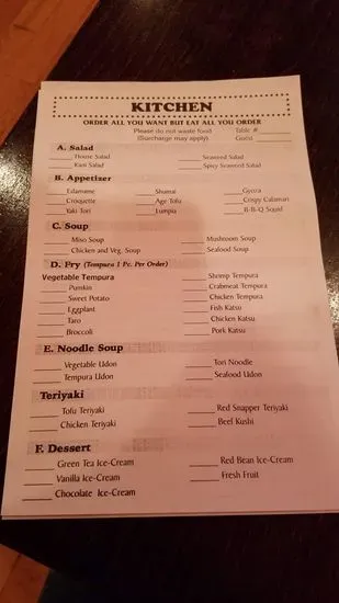 Menu 6