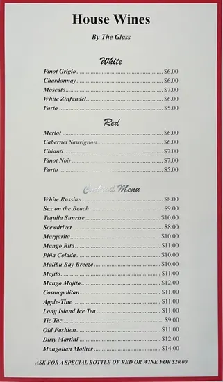 Menu 3