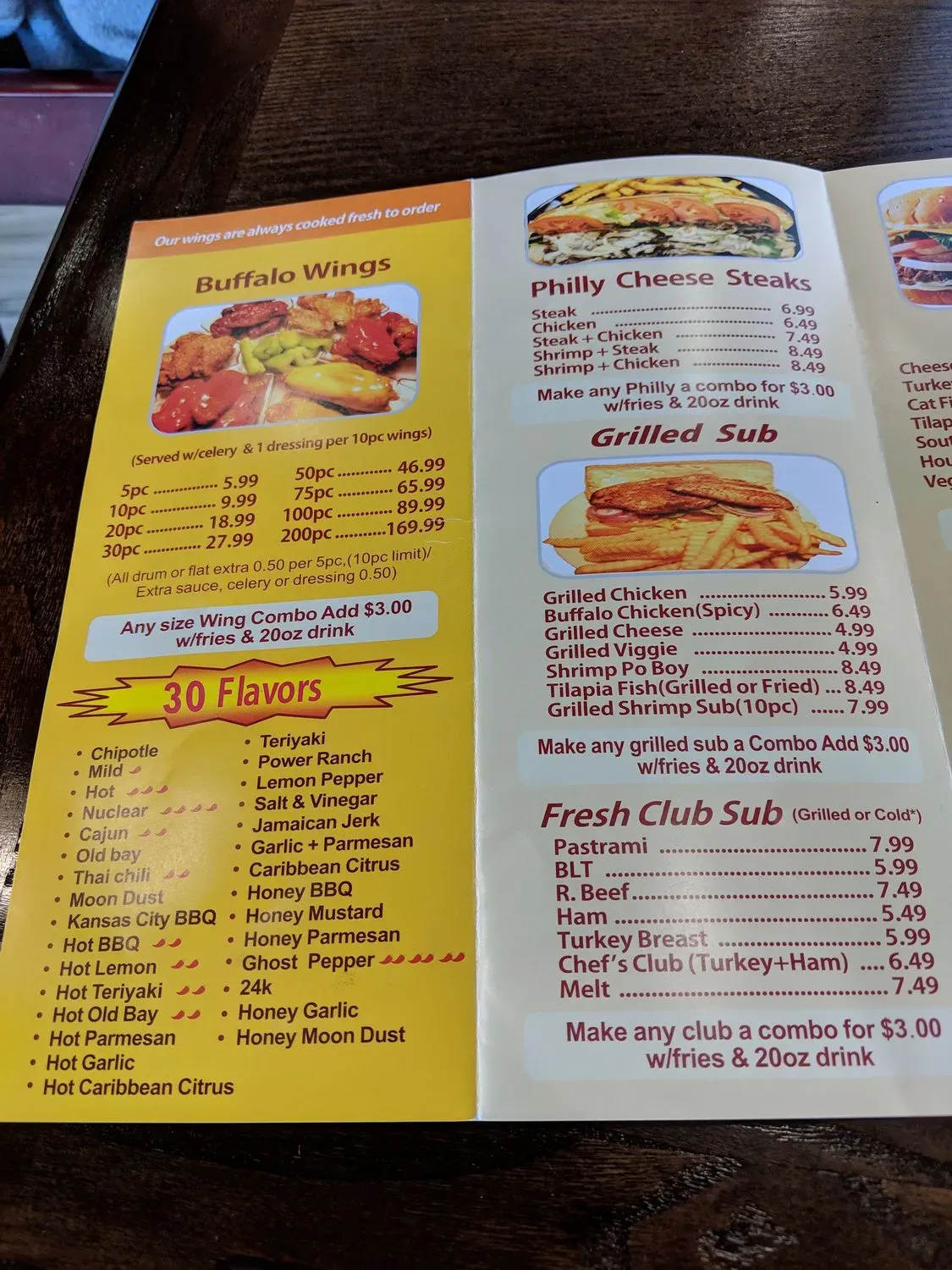 Menu 3