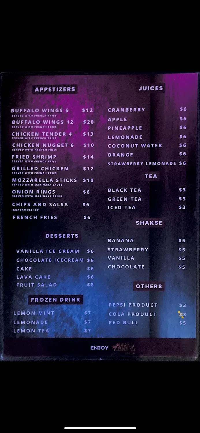 Menu 3