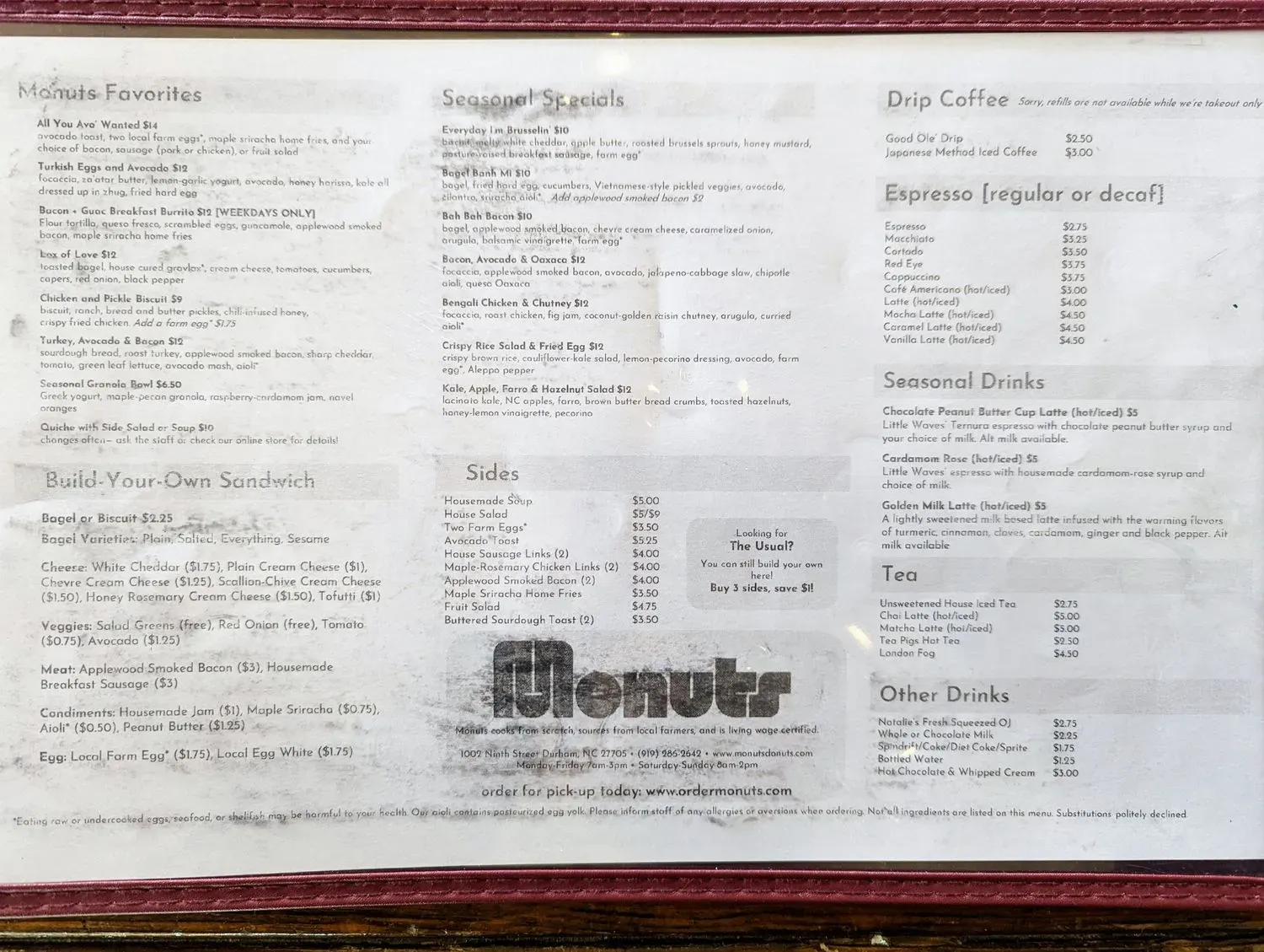 Menu 3