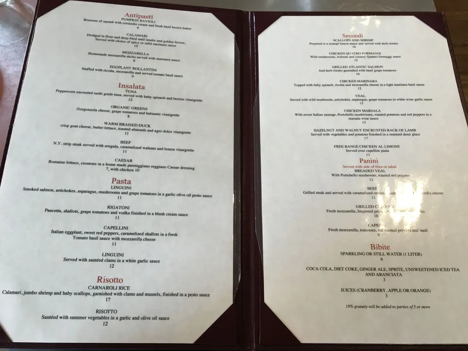 Menu 3