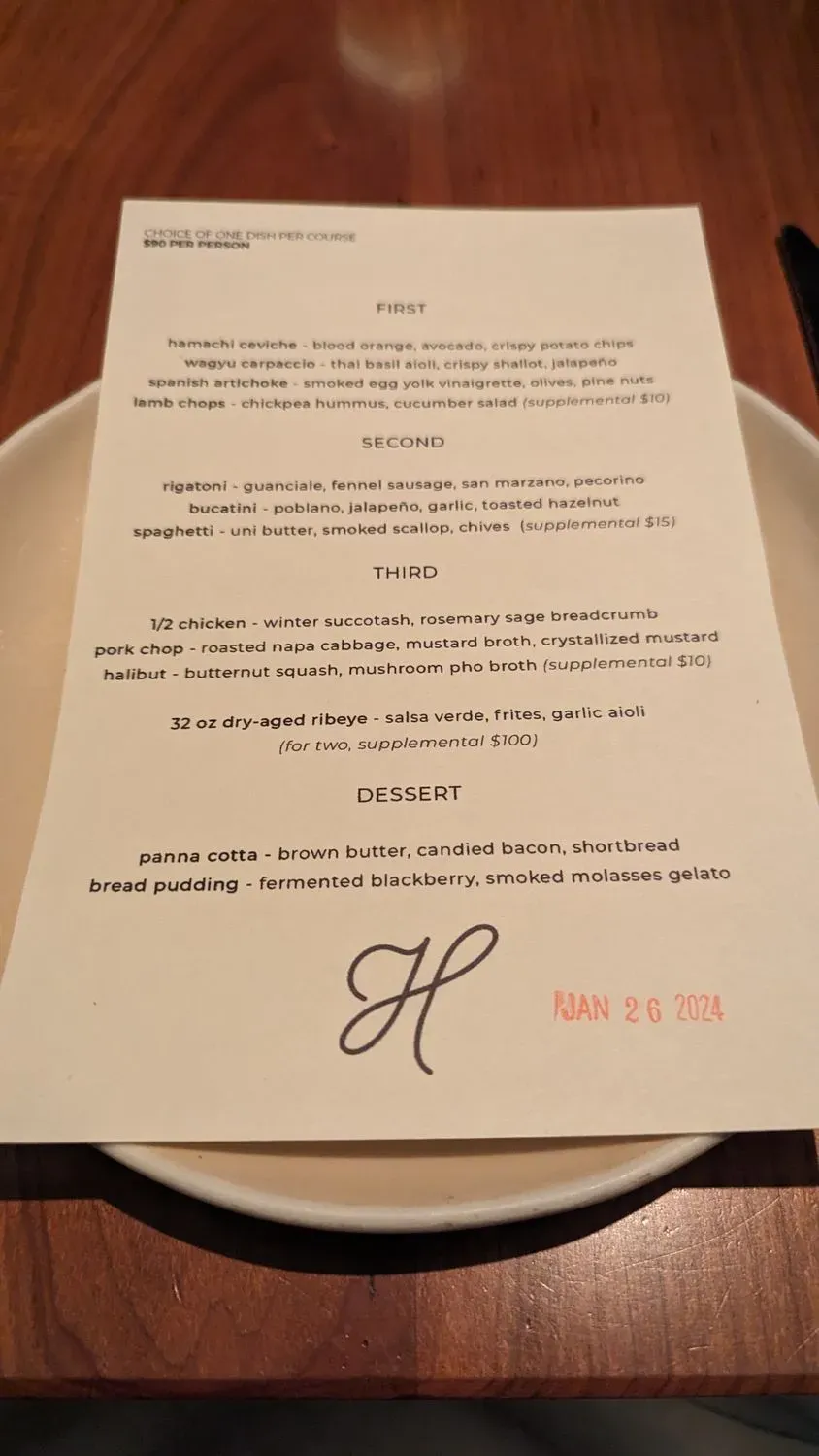 Menu 4