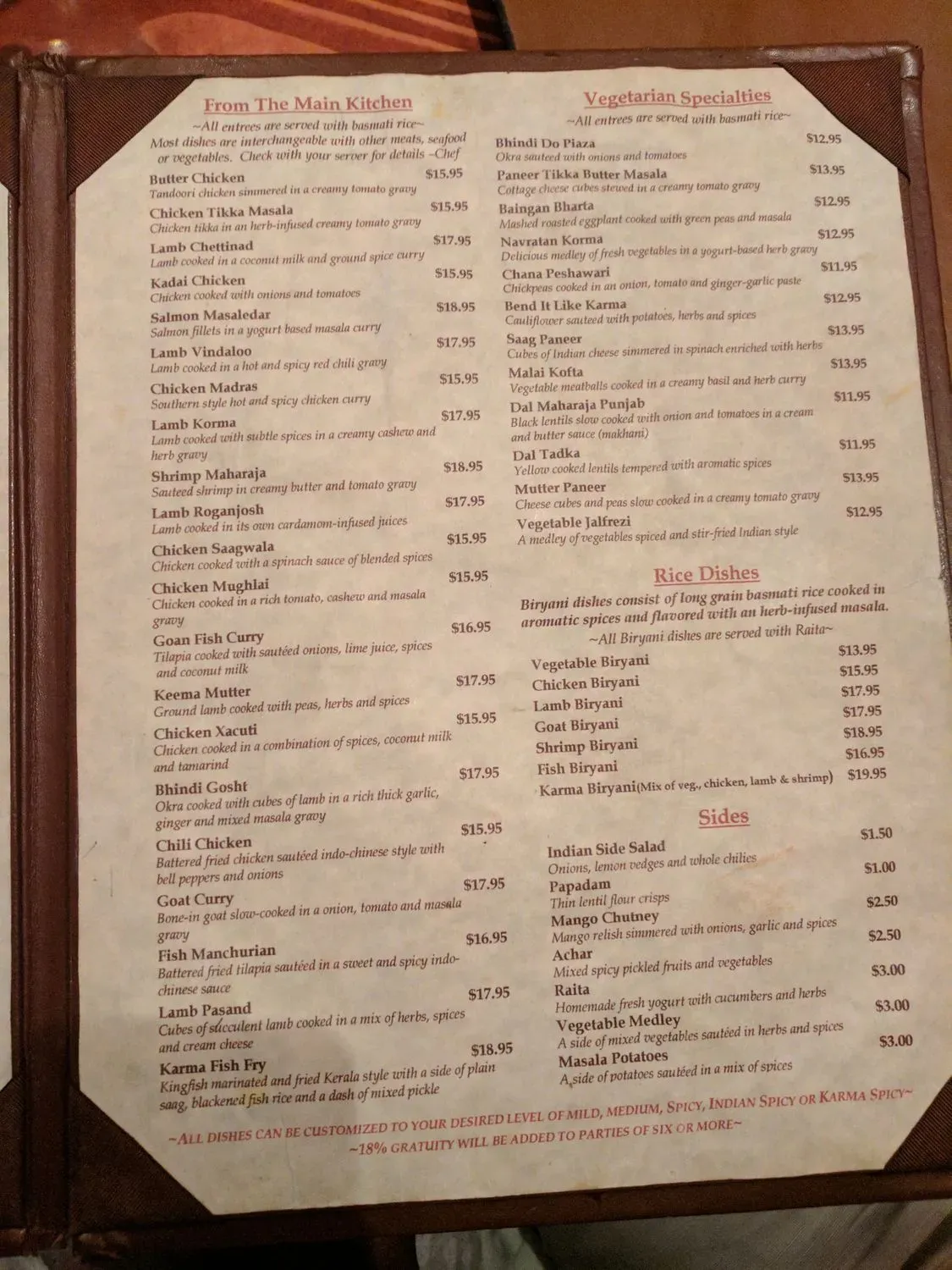 Menu 4