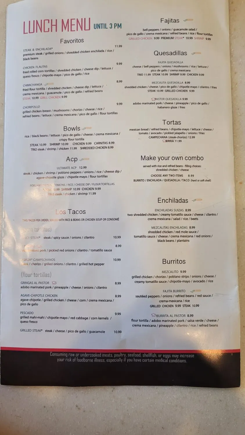 Menu 3