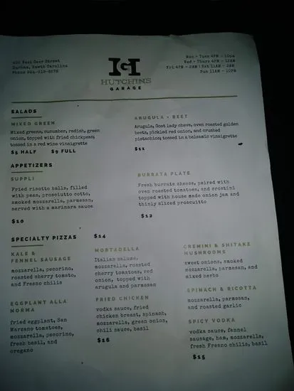 Menu 6