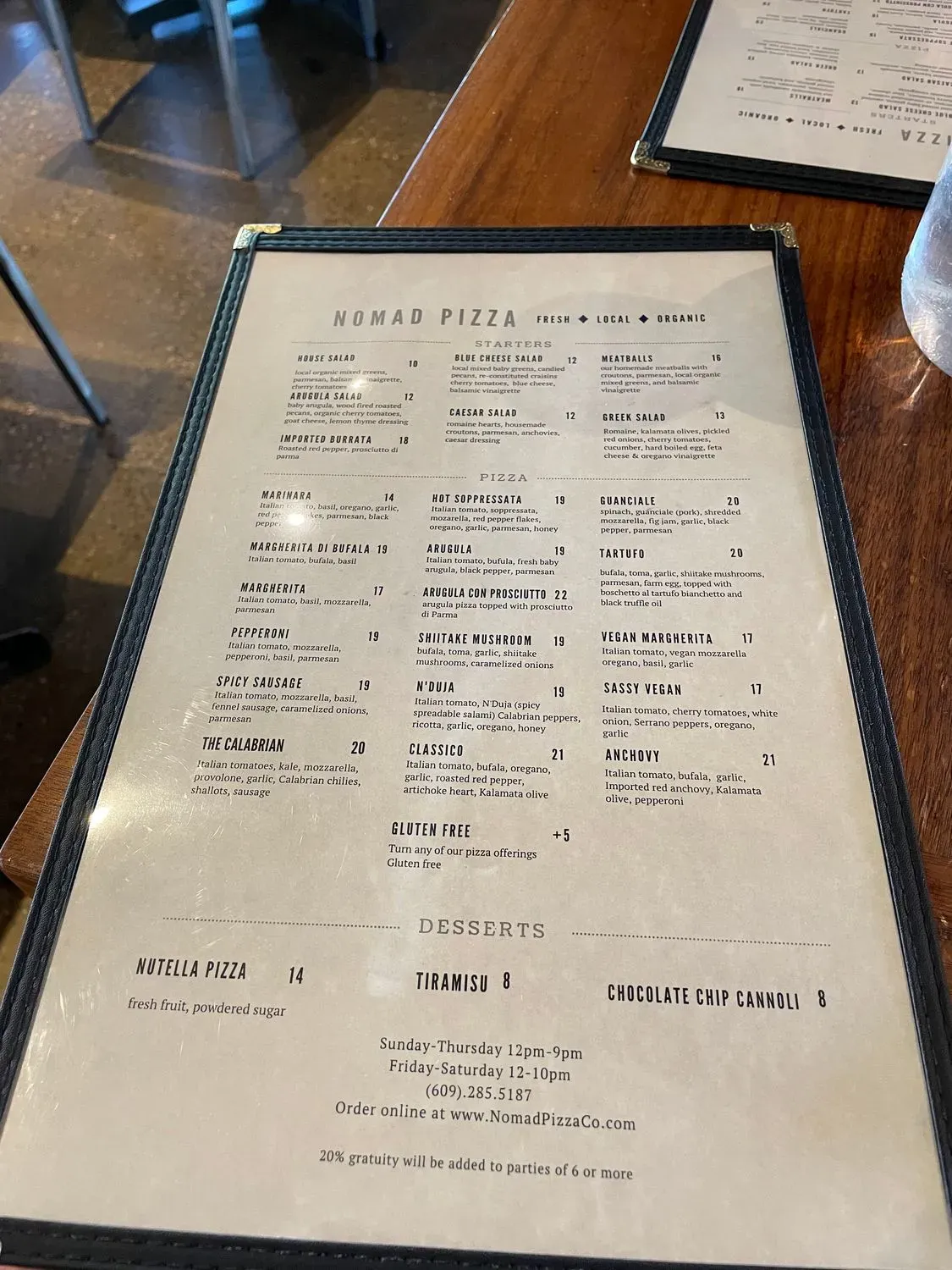 Menu 4