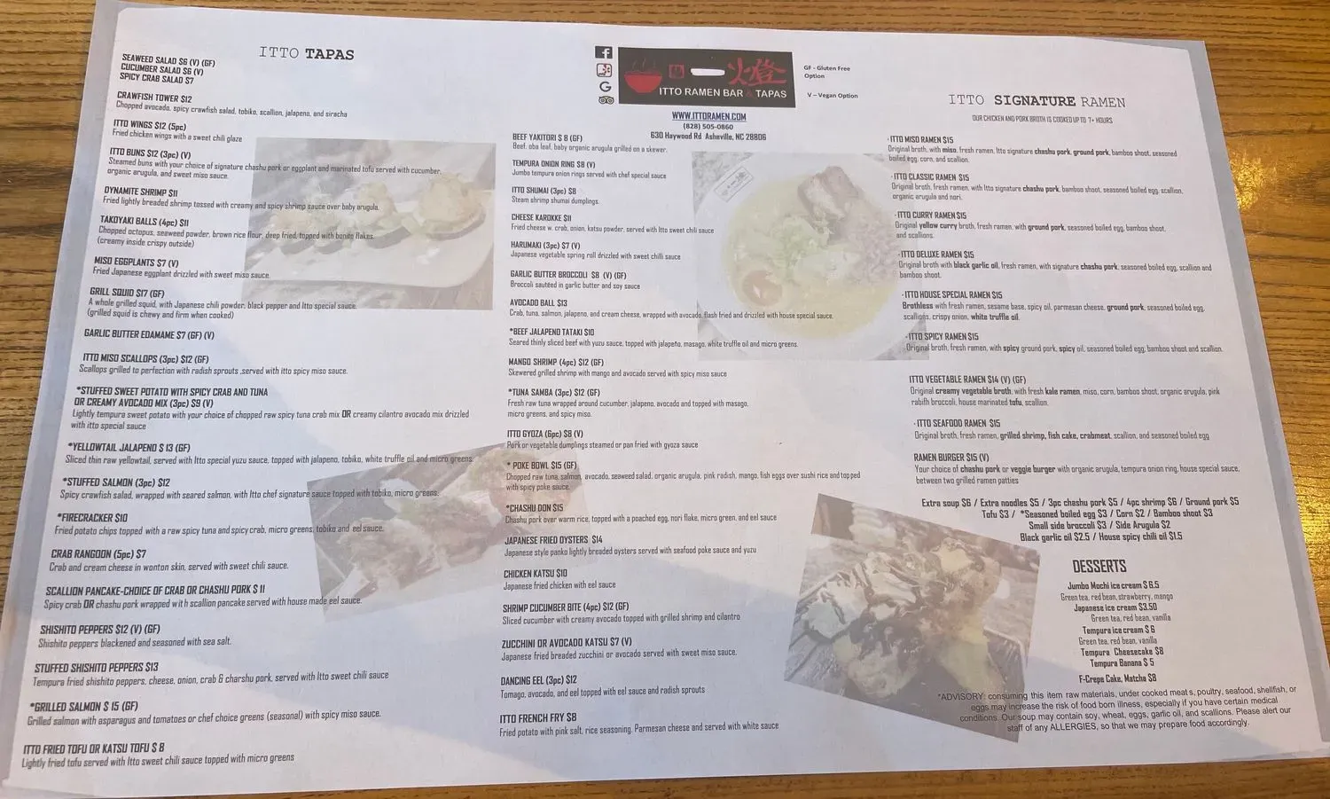 Menu 6