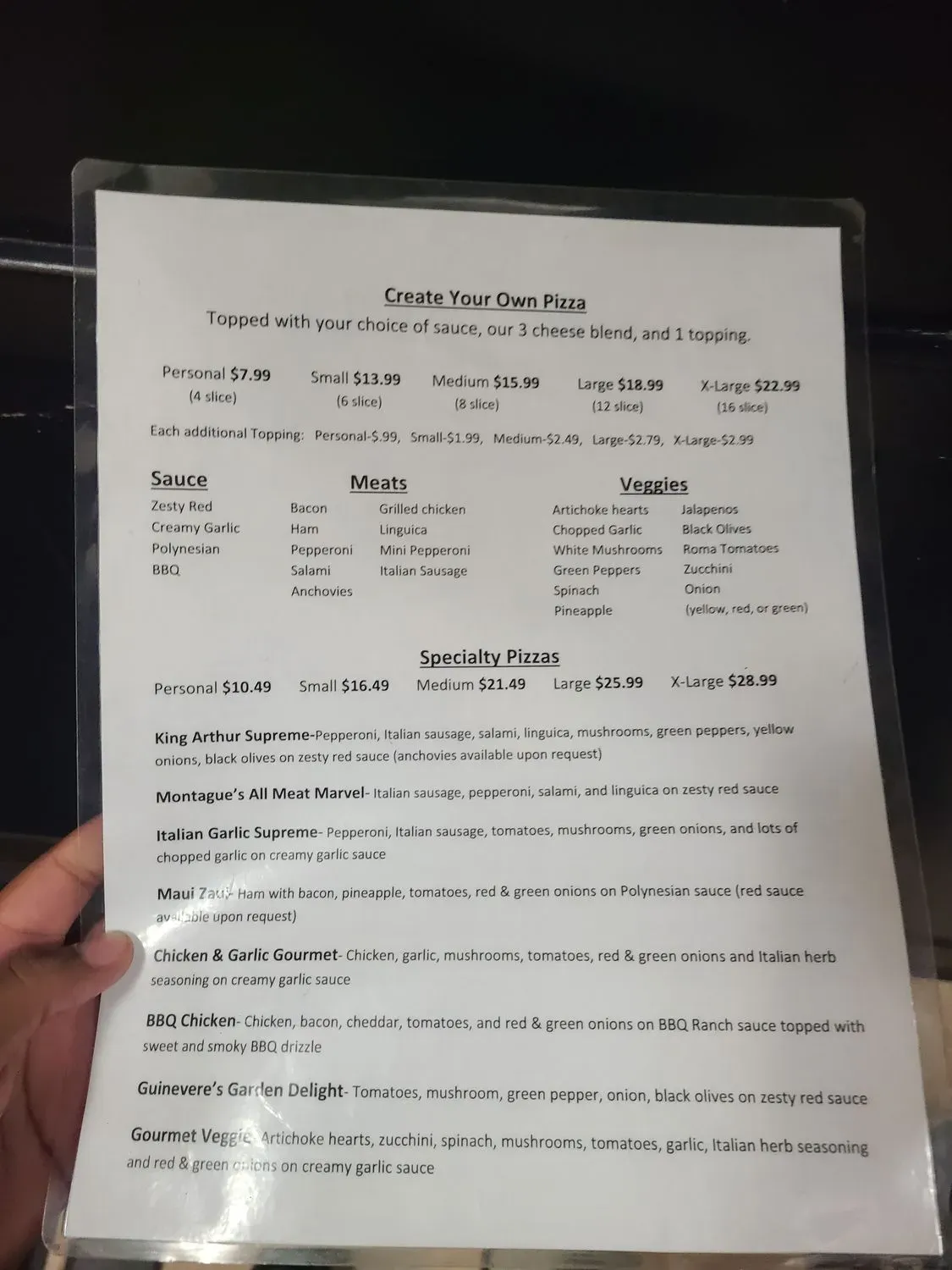 Menu 4