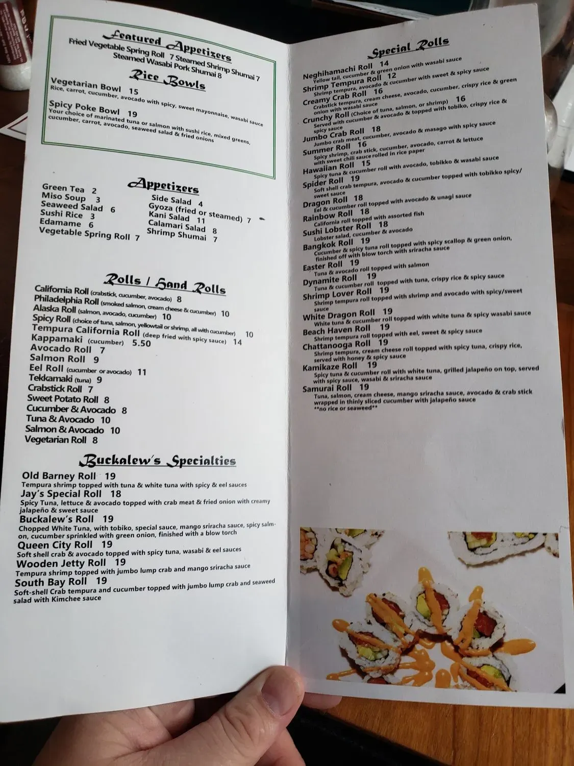 Menu 6