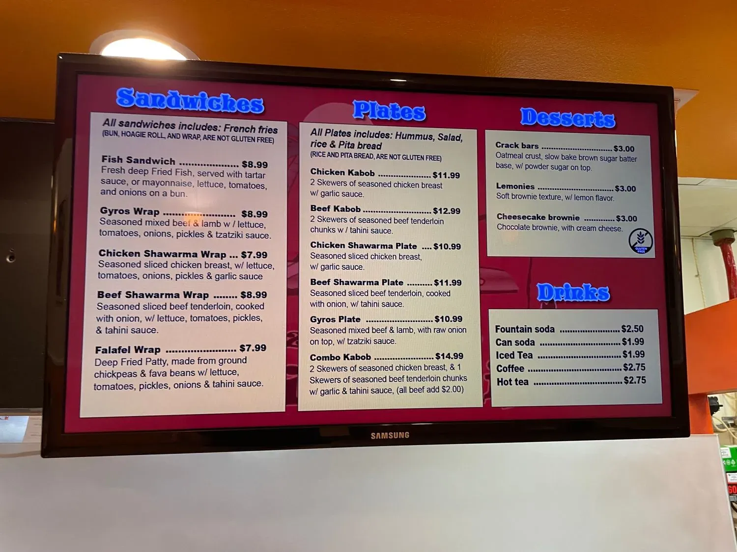 Menu 3