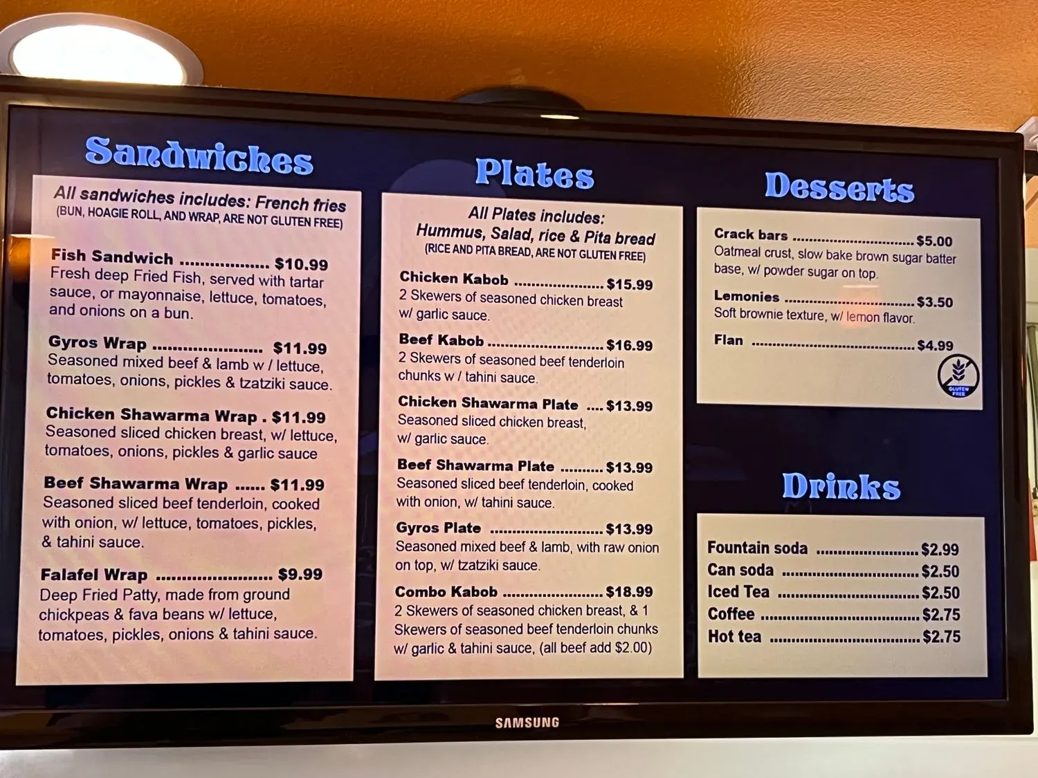 Menu 4