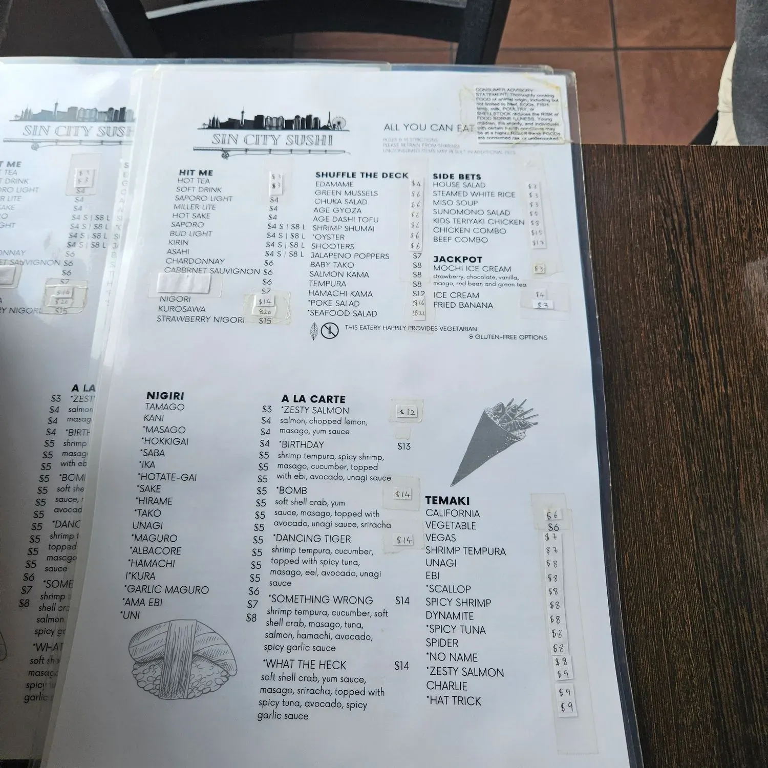 Menu 6