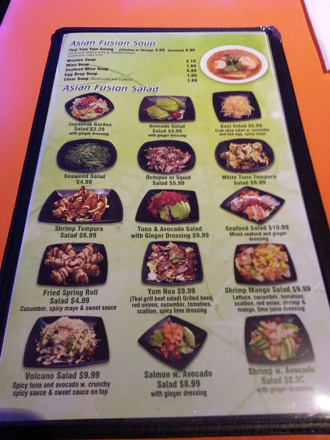 Menu 6