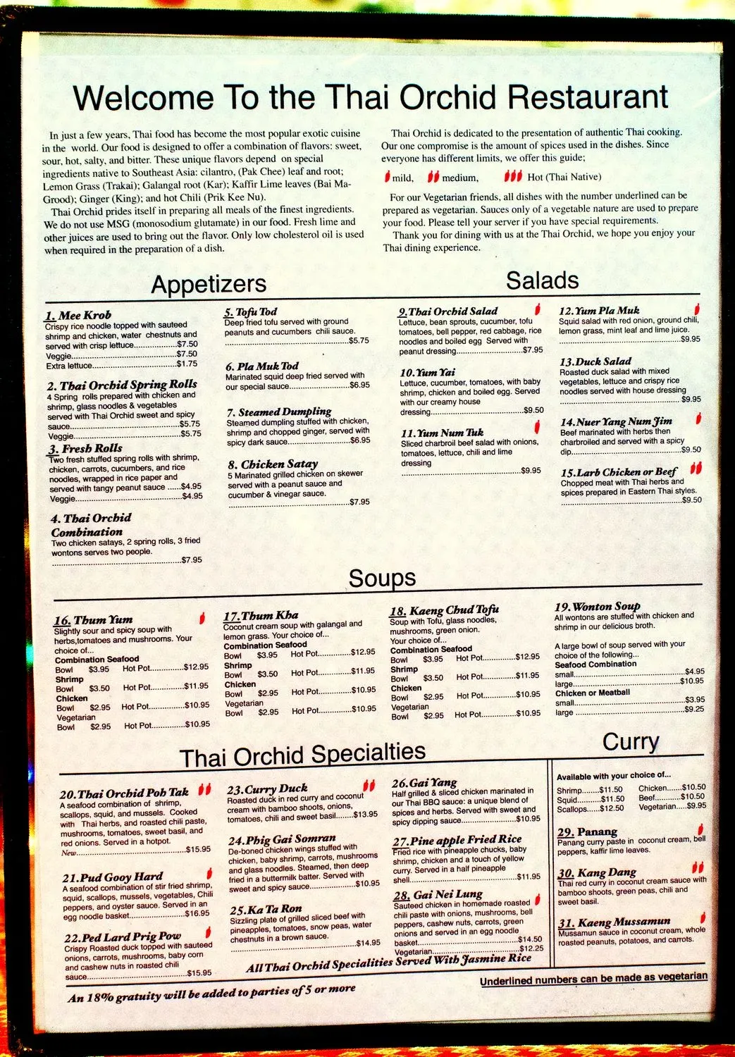 Menu 6