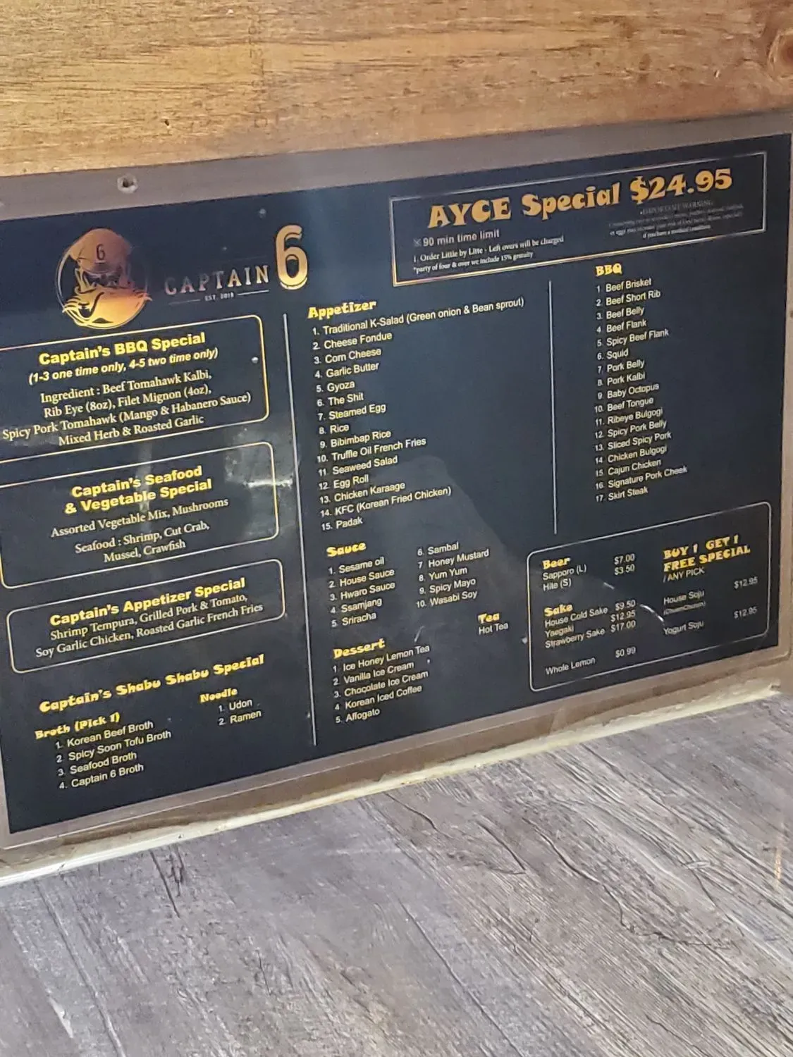 Menu 6