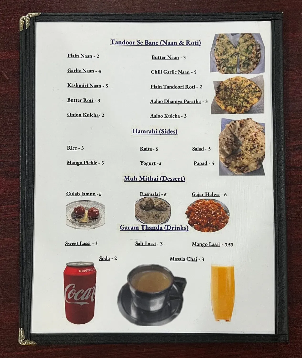 Menu 3