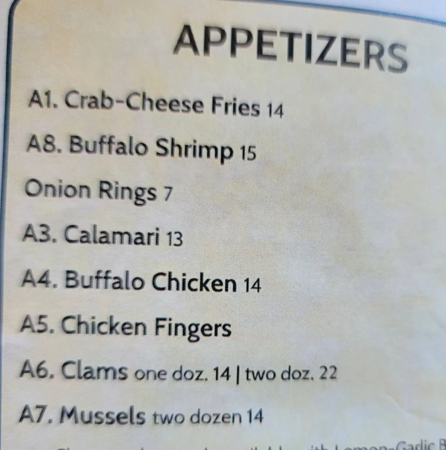 Menu 6