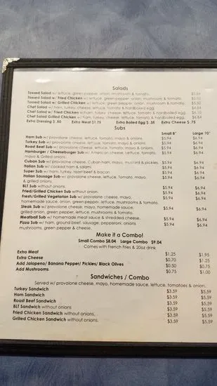 Menu 3