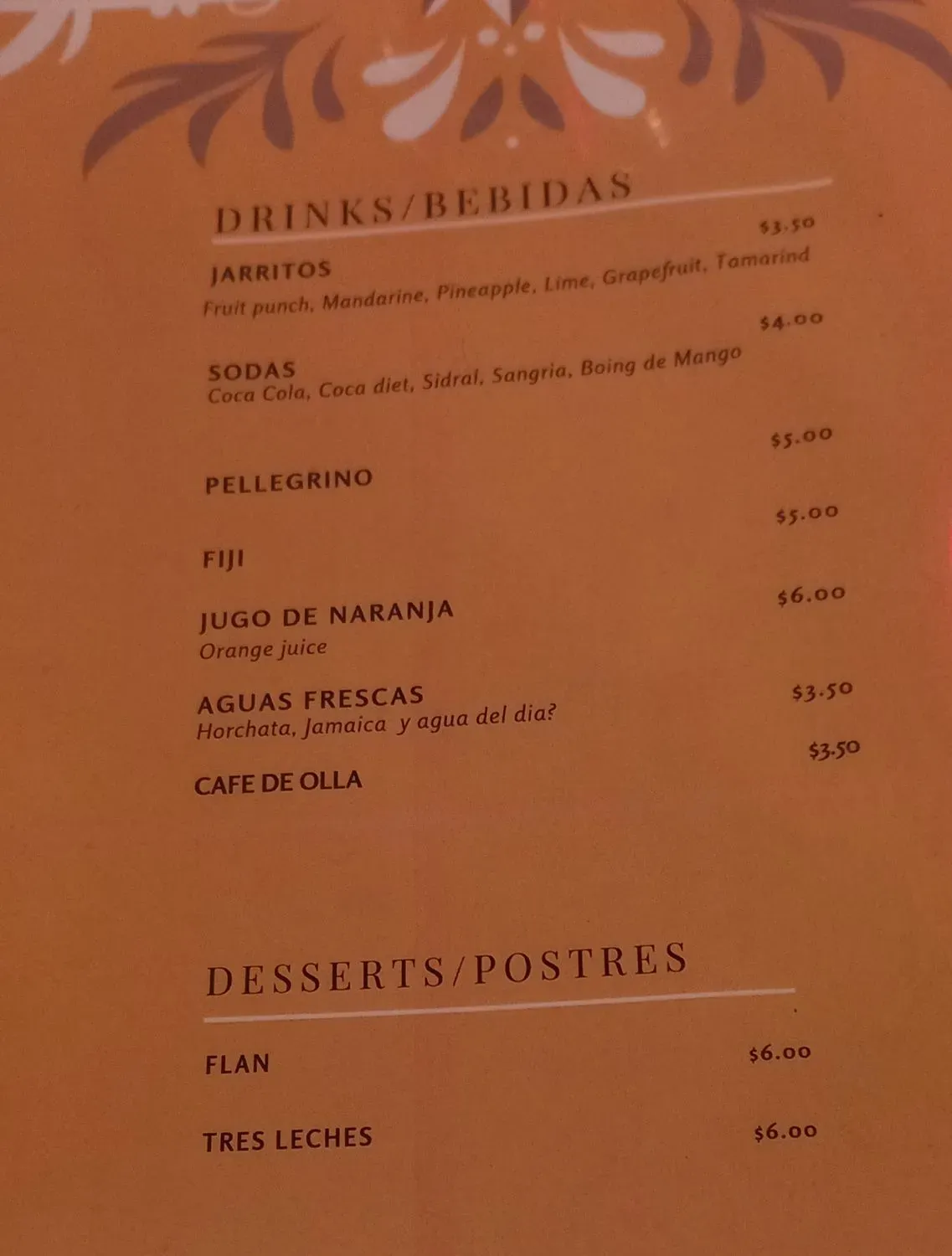 Menu 3