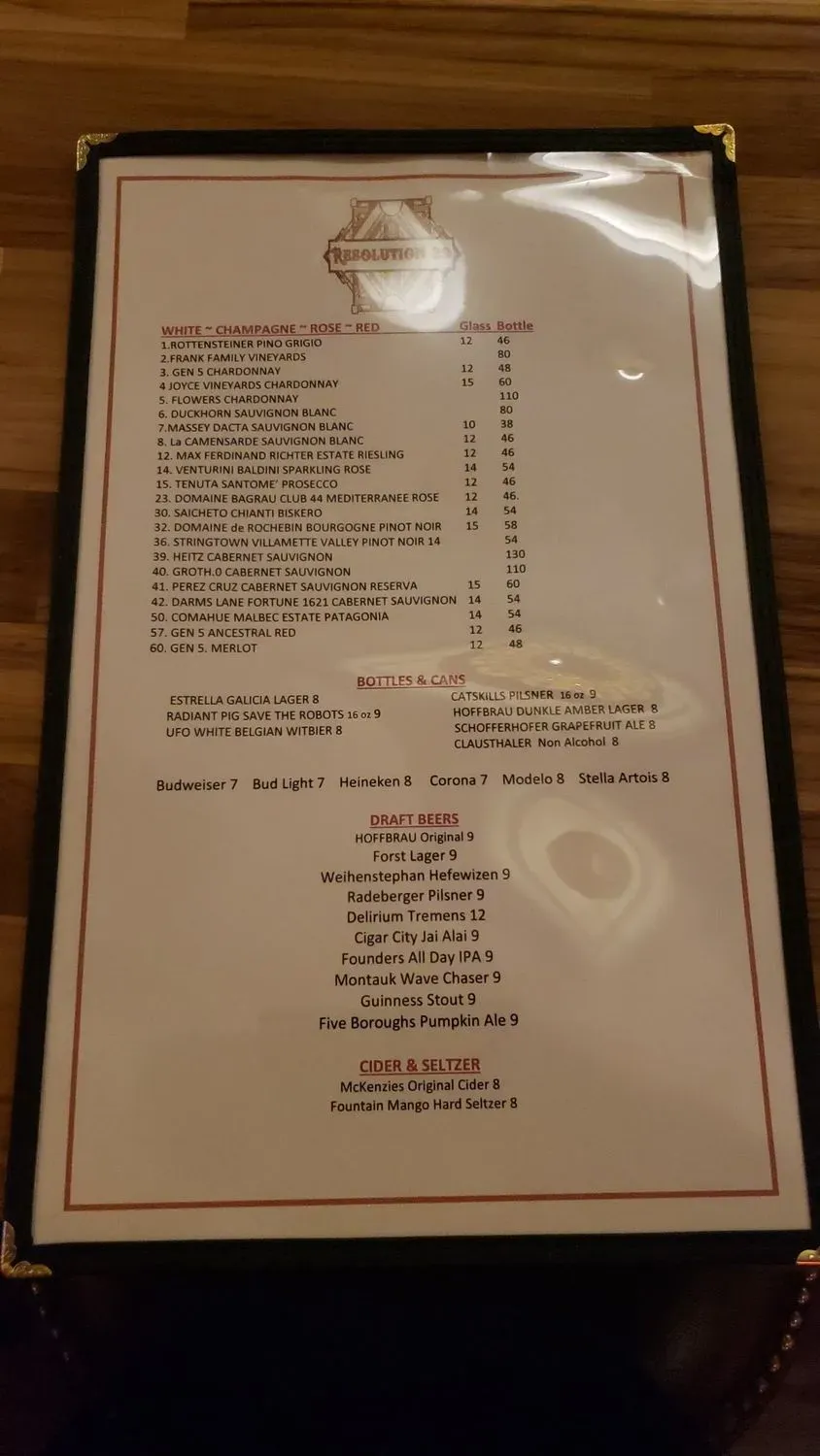 Menu 6