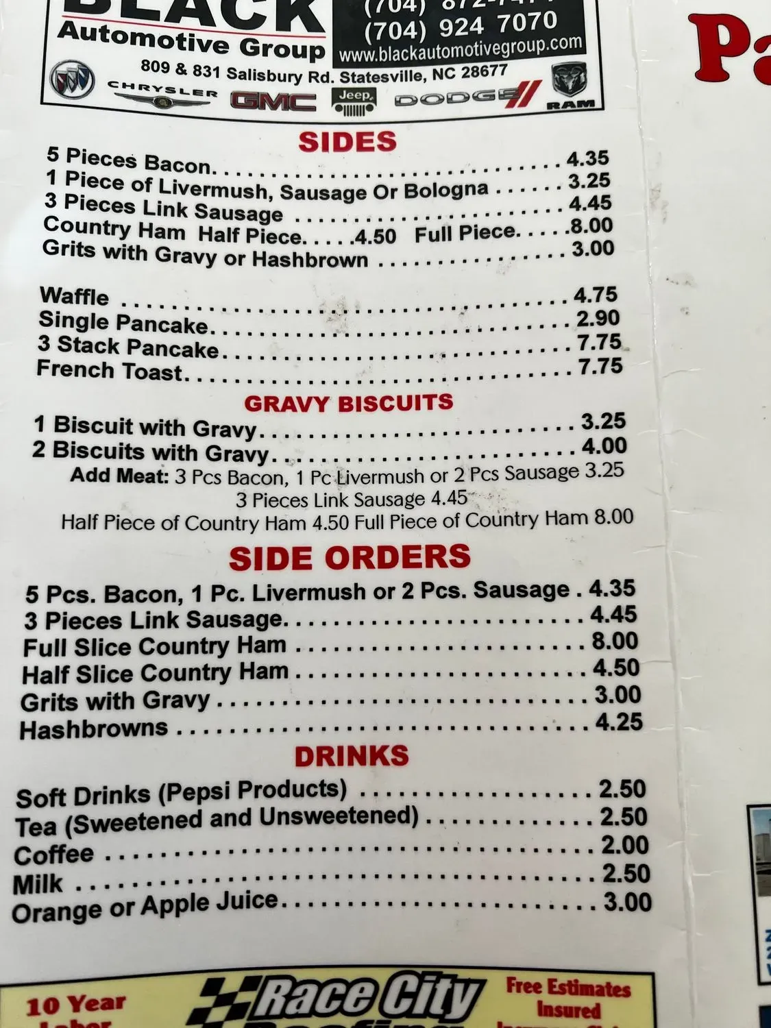 Menu 3