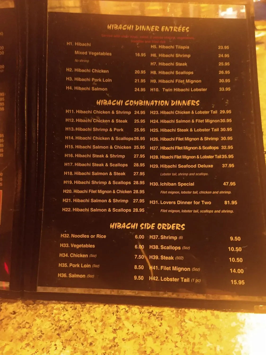 Menu 6