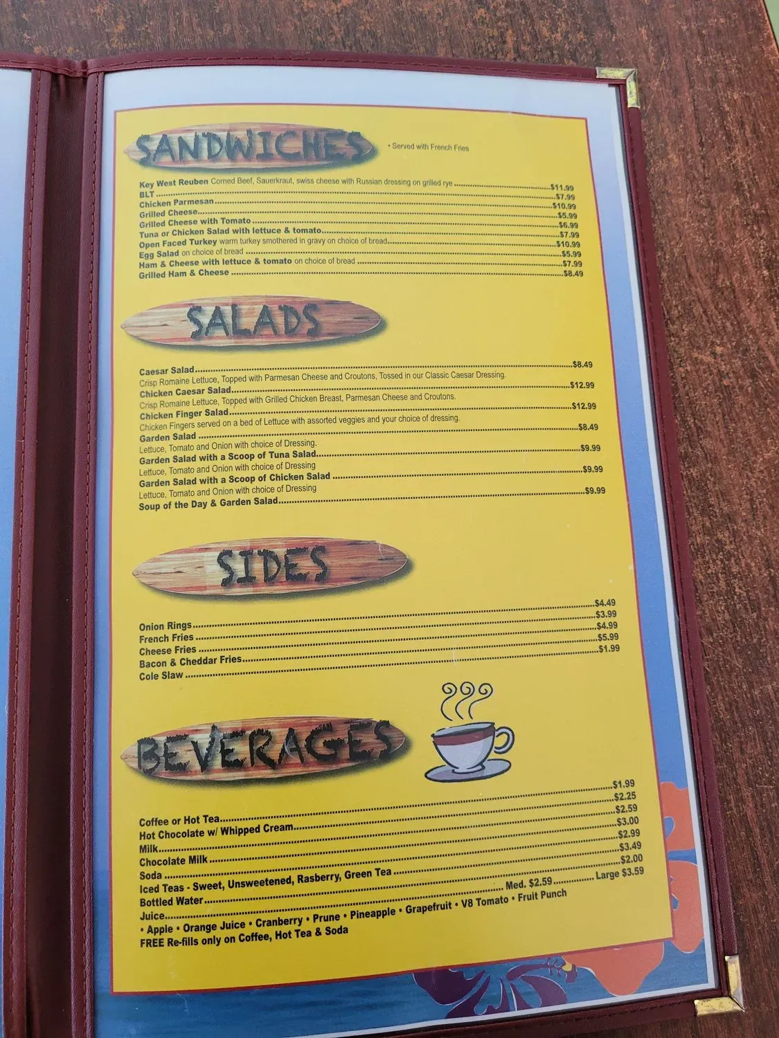 Menu 3