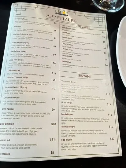 Menu 6