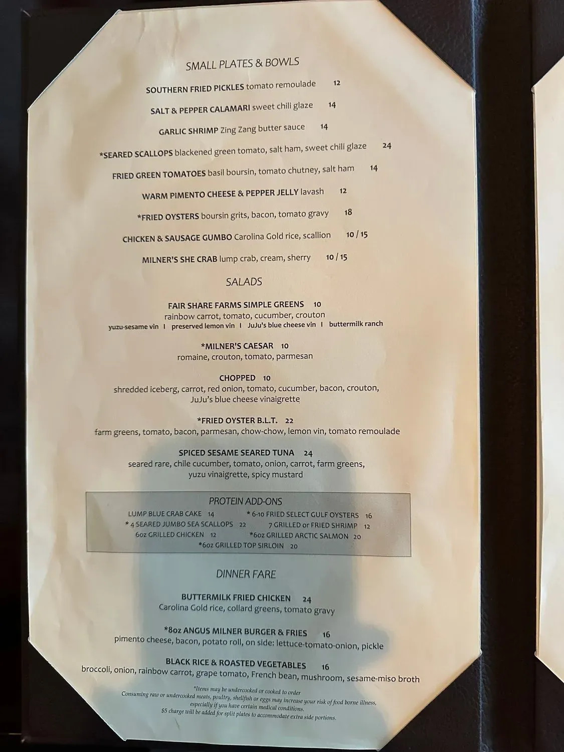 Menu 4