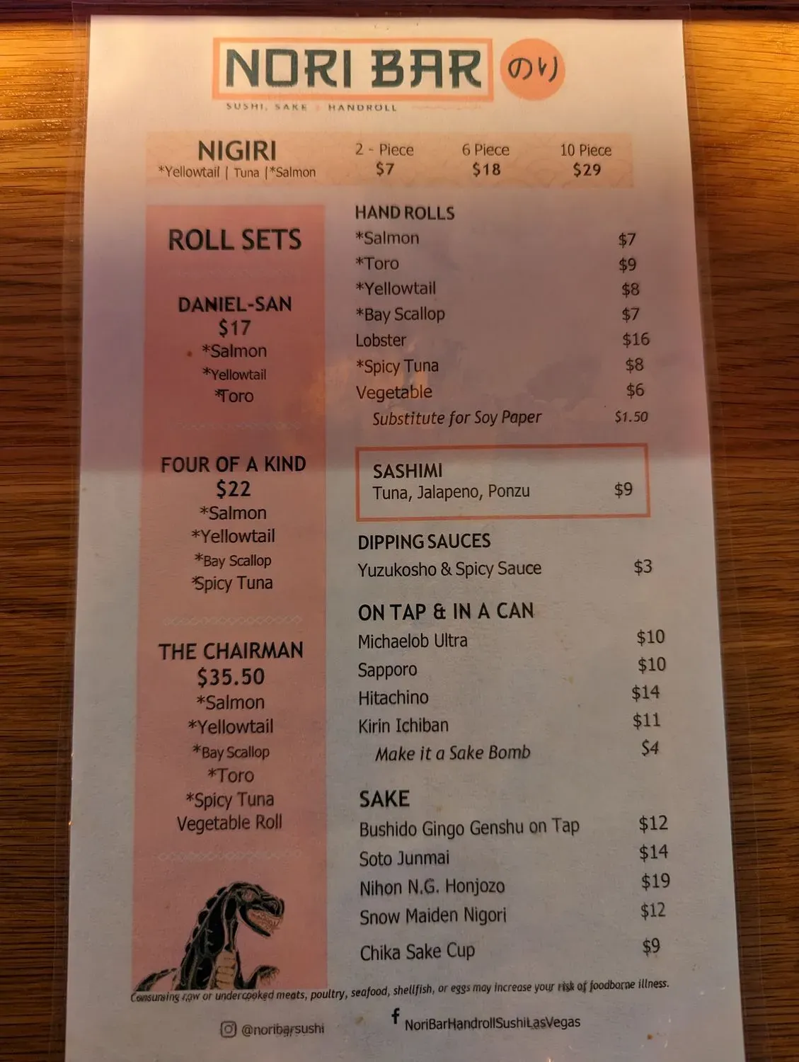 Menu 3