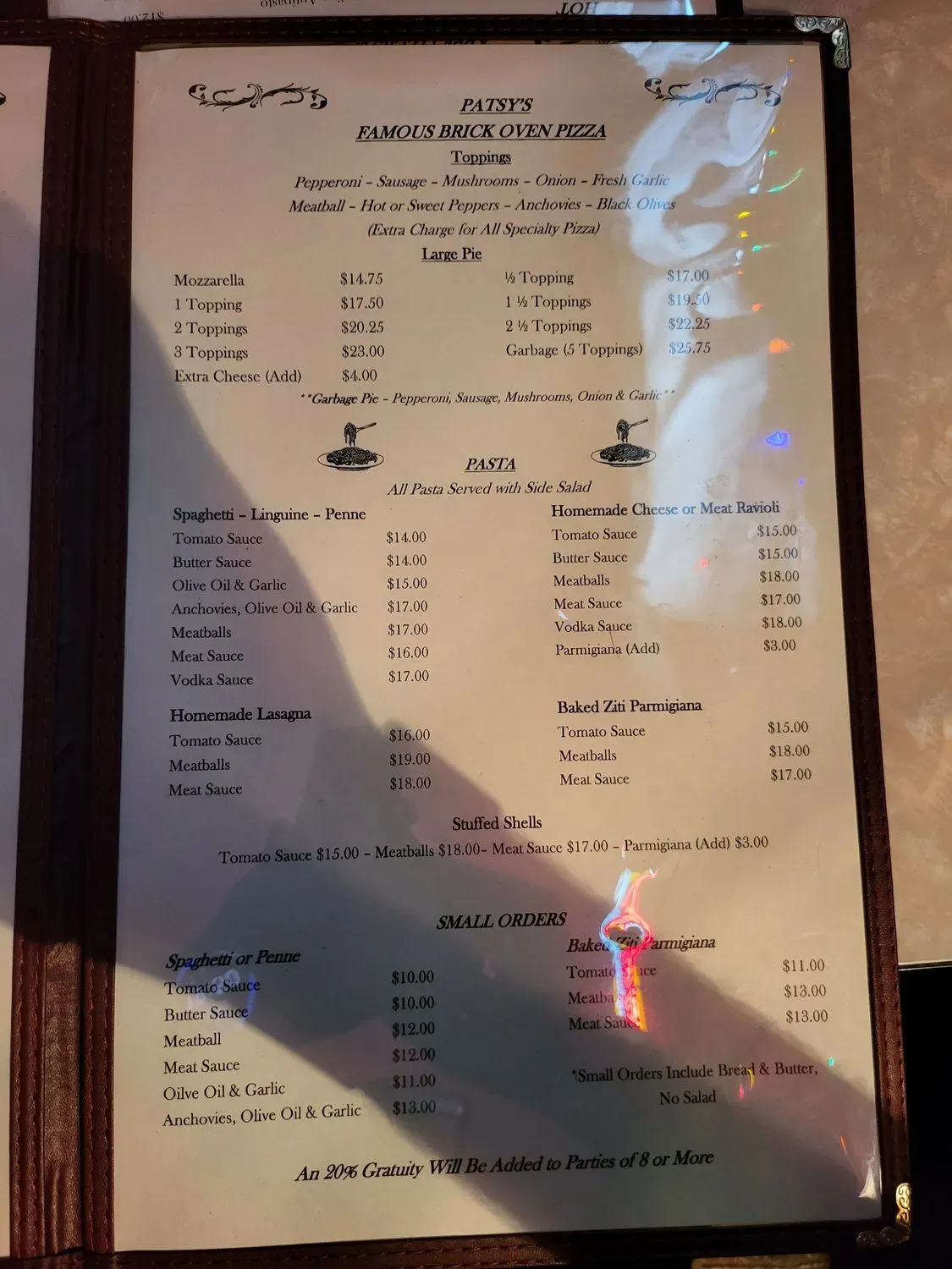 Menu 3