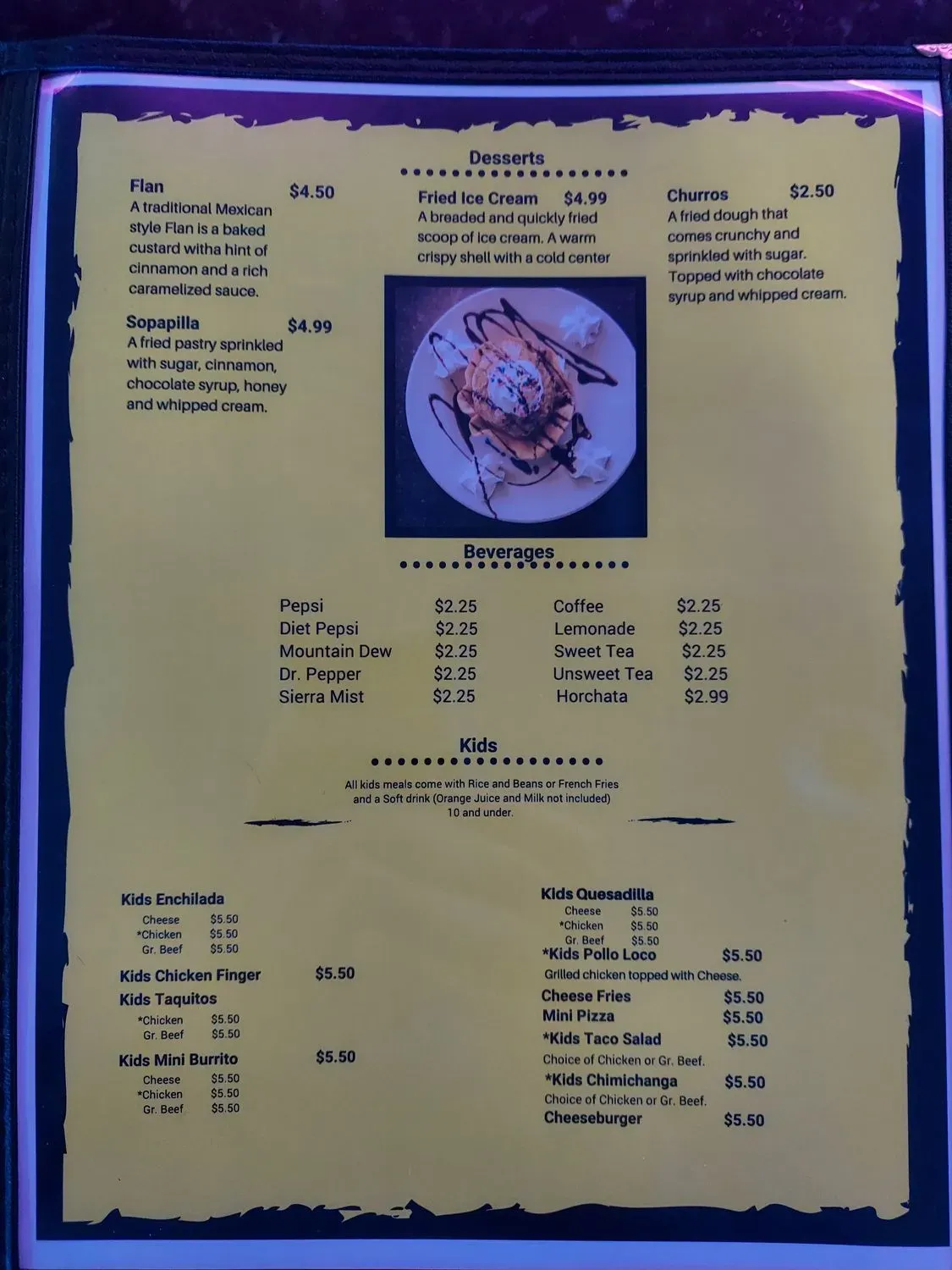 Menu 4