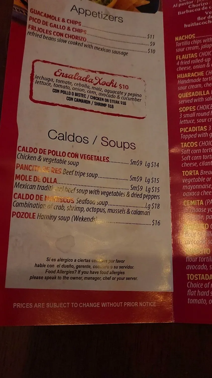 Menu 4