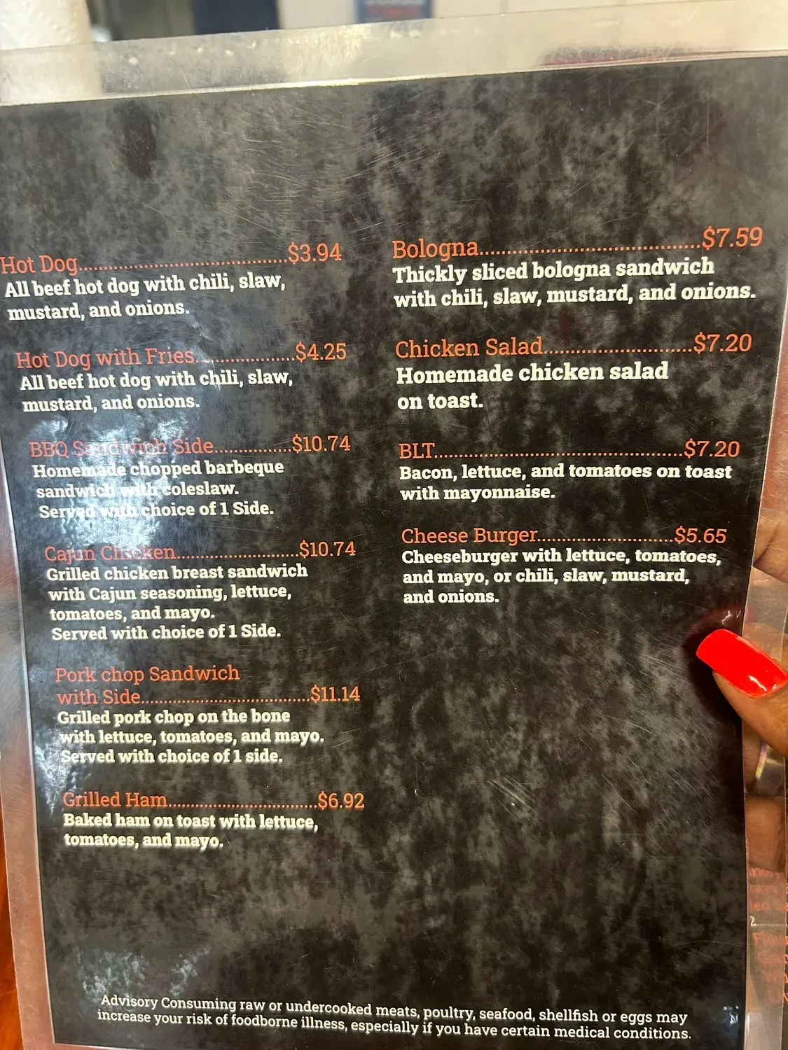 Menu 4