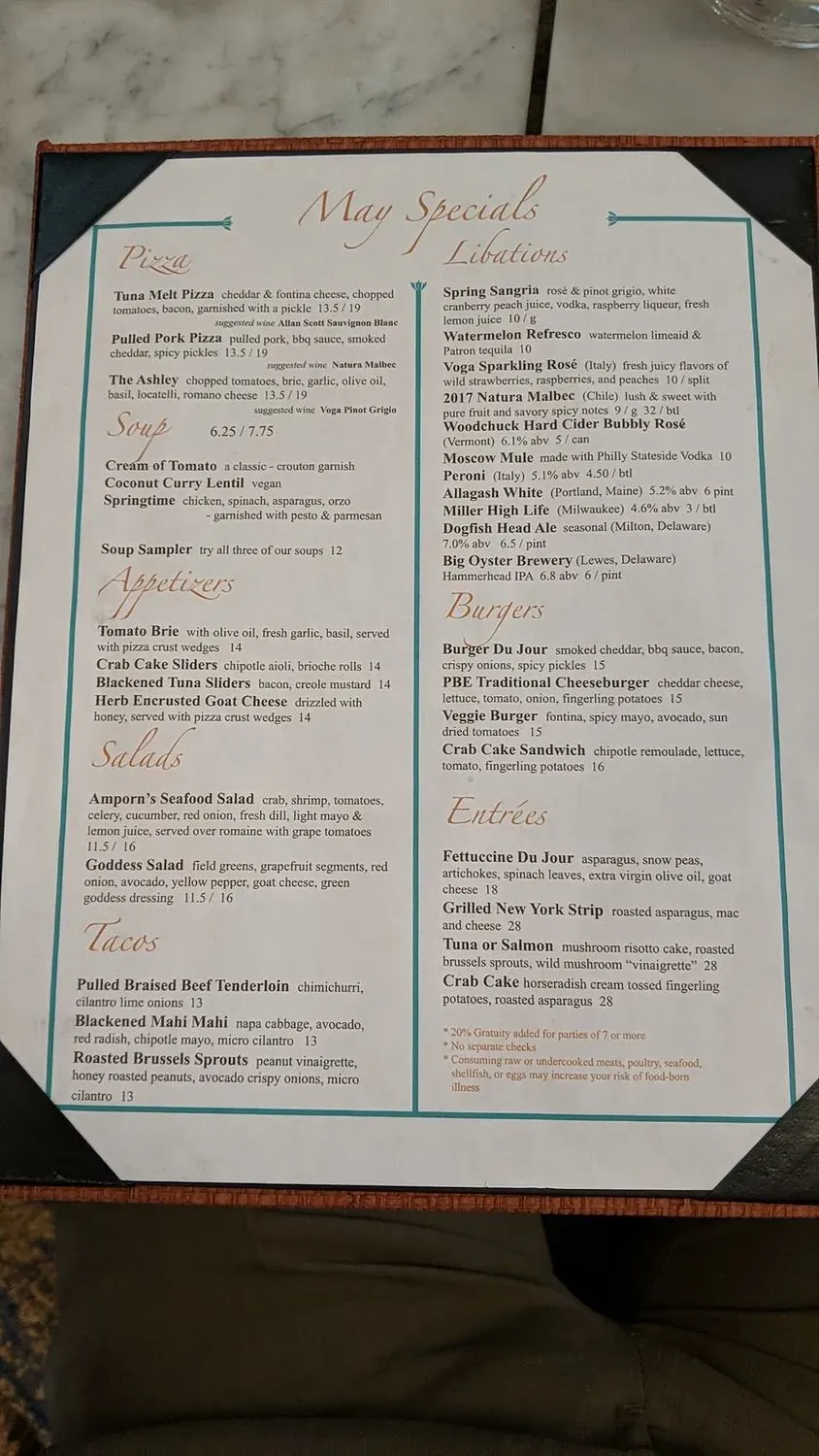 Menu 6