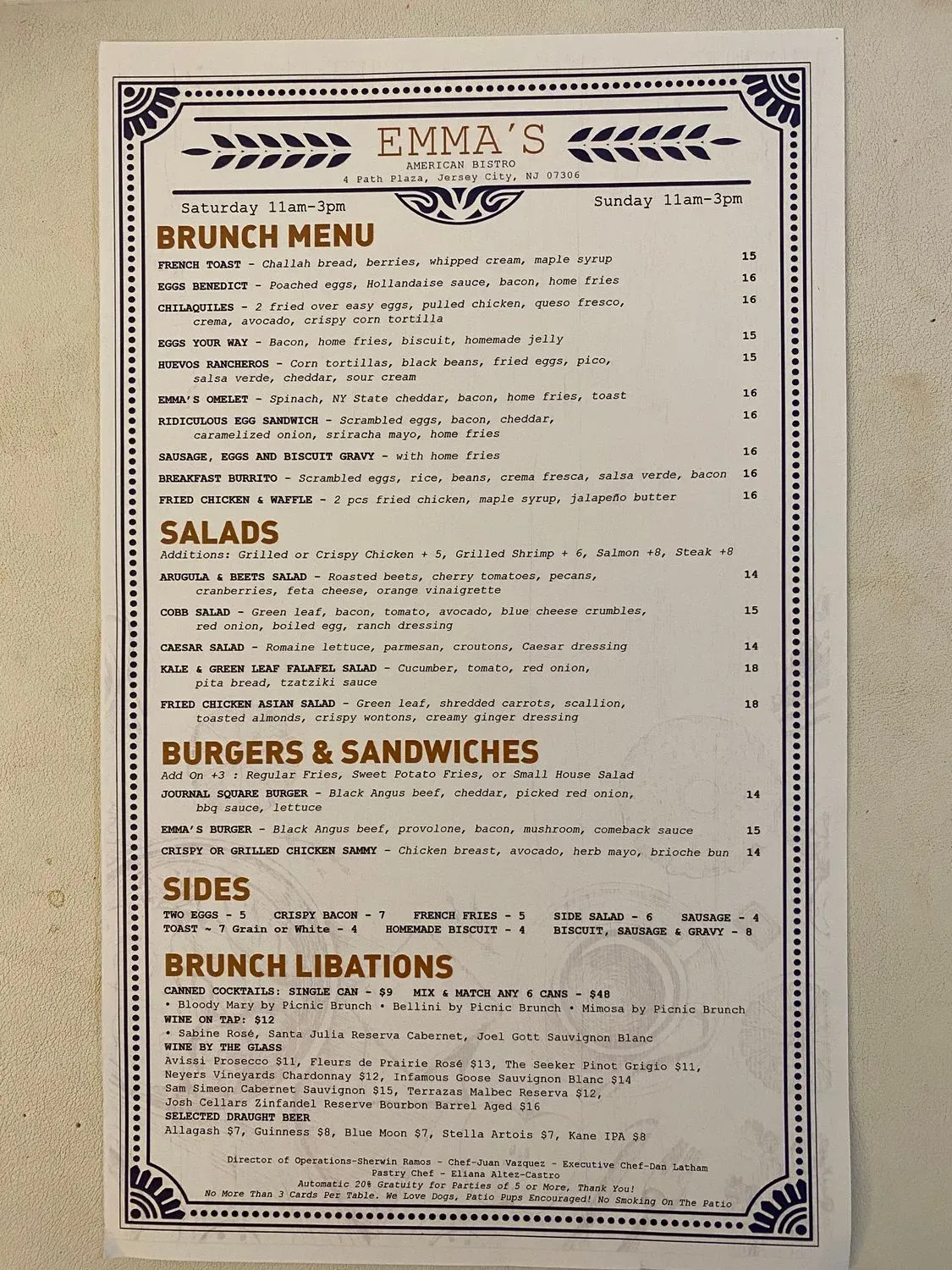 Menu 4