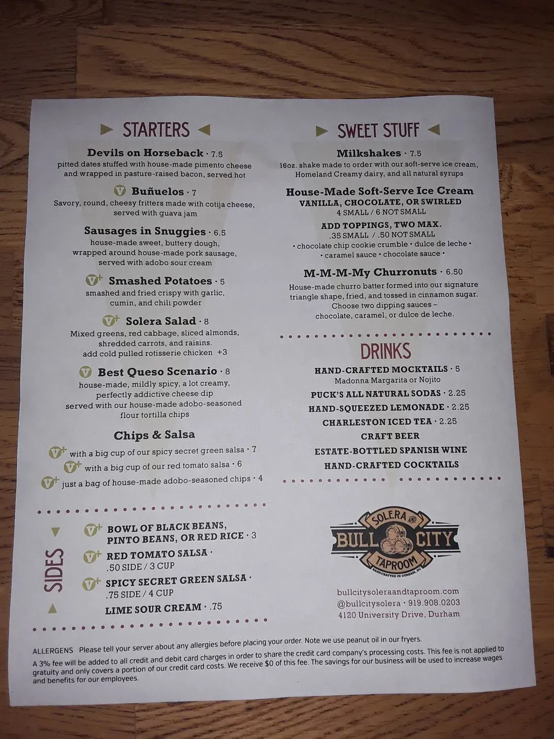 Menu 4