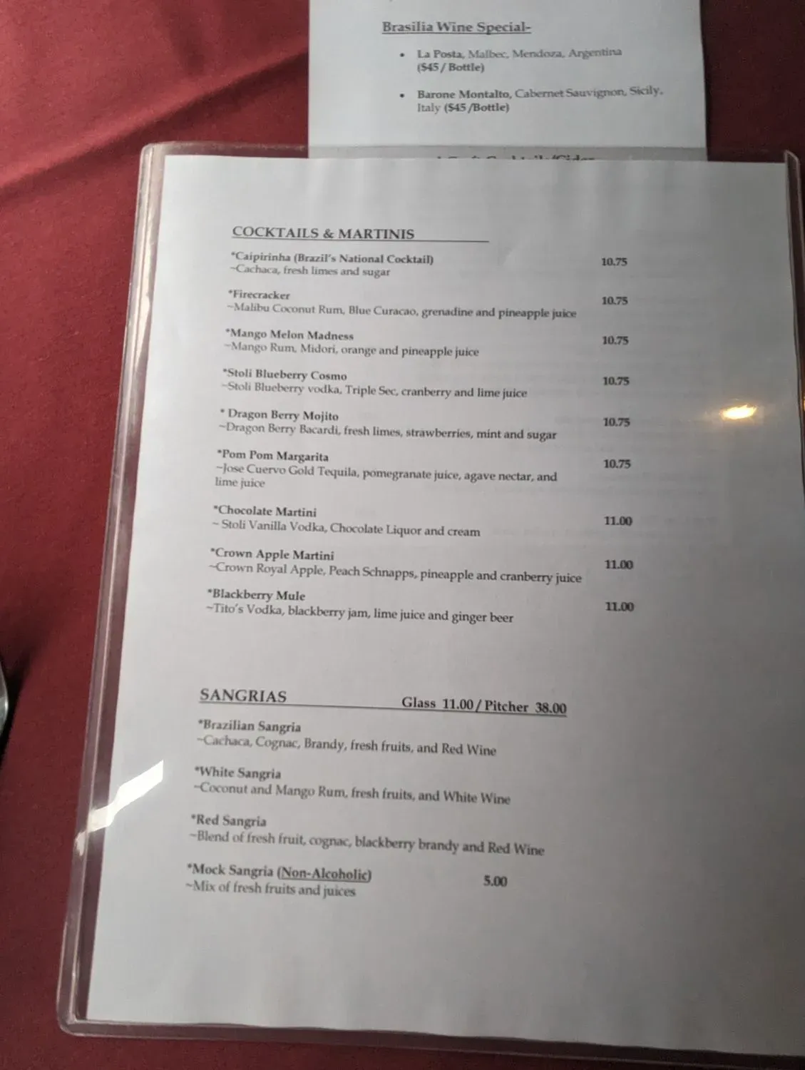 Menu 3