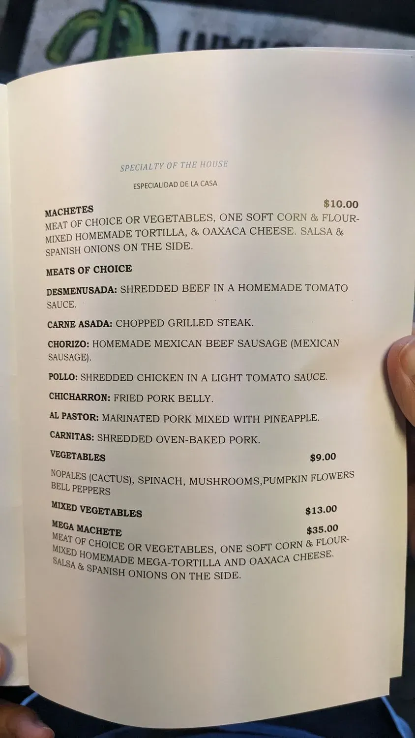 Menu 3