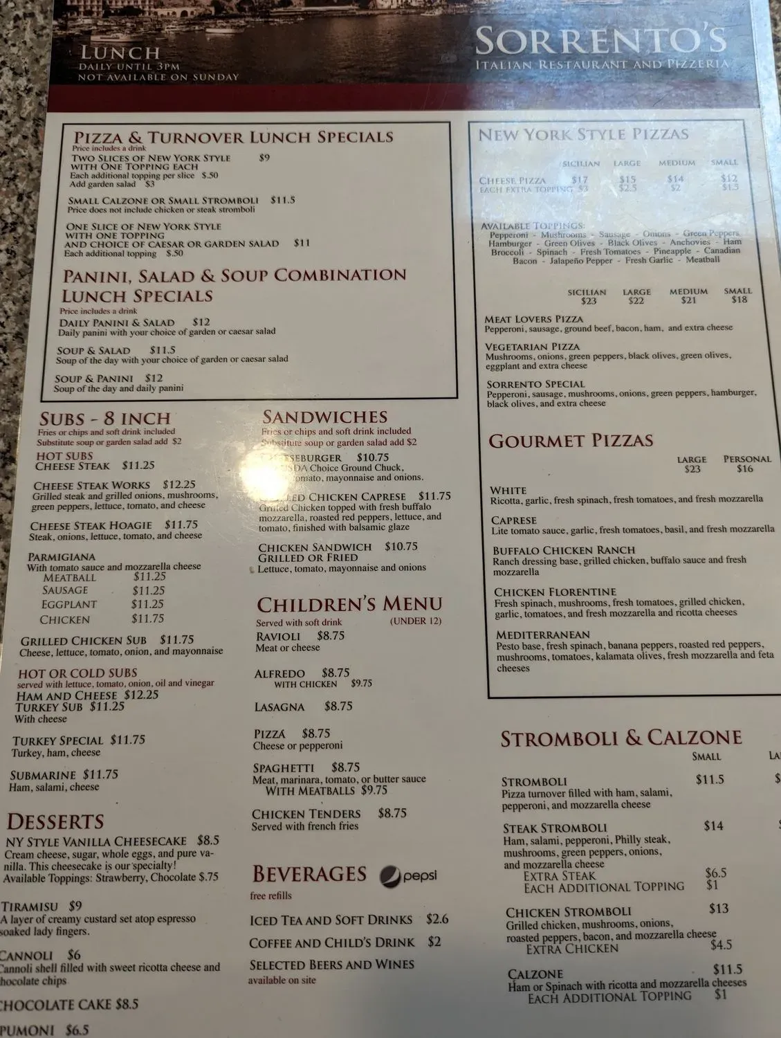 Menu 4